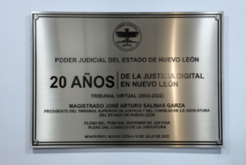 Nuevo León conmemora 20 años de la implementación del Tribunal Virtual